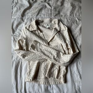 H&M Eyelet Long Sleeve